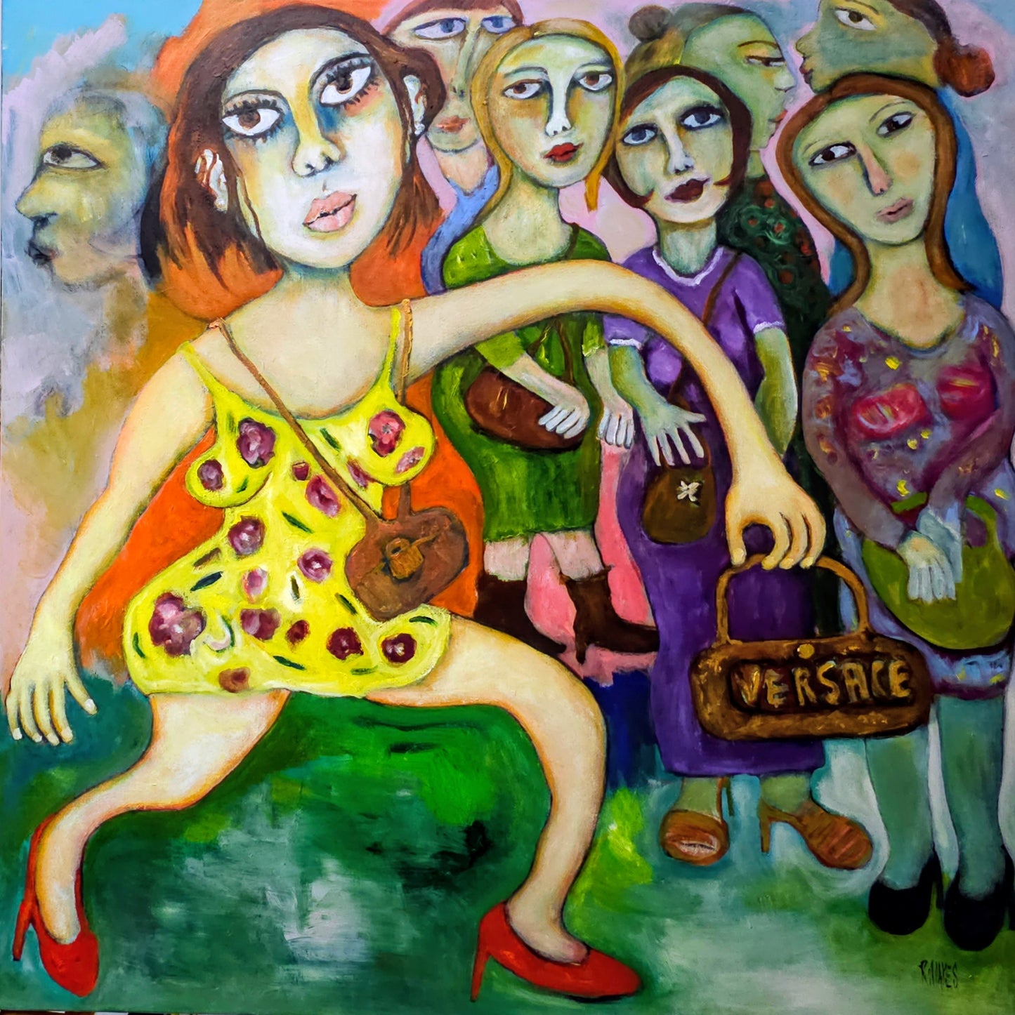 Regina Noakes - Saturday Morning on James Street
