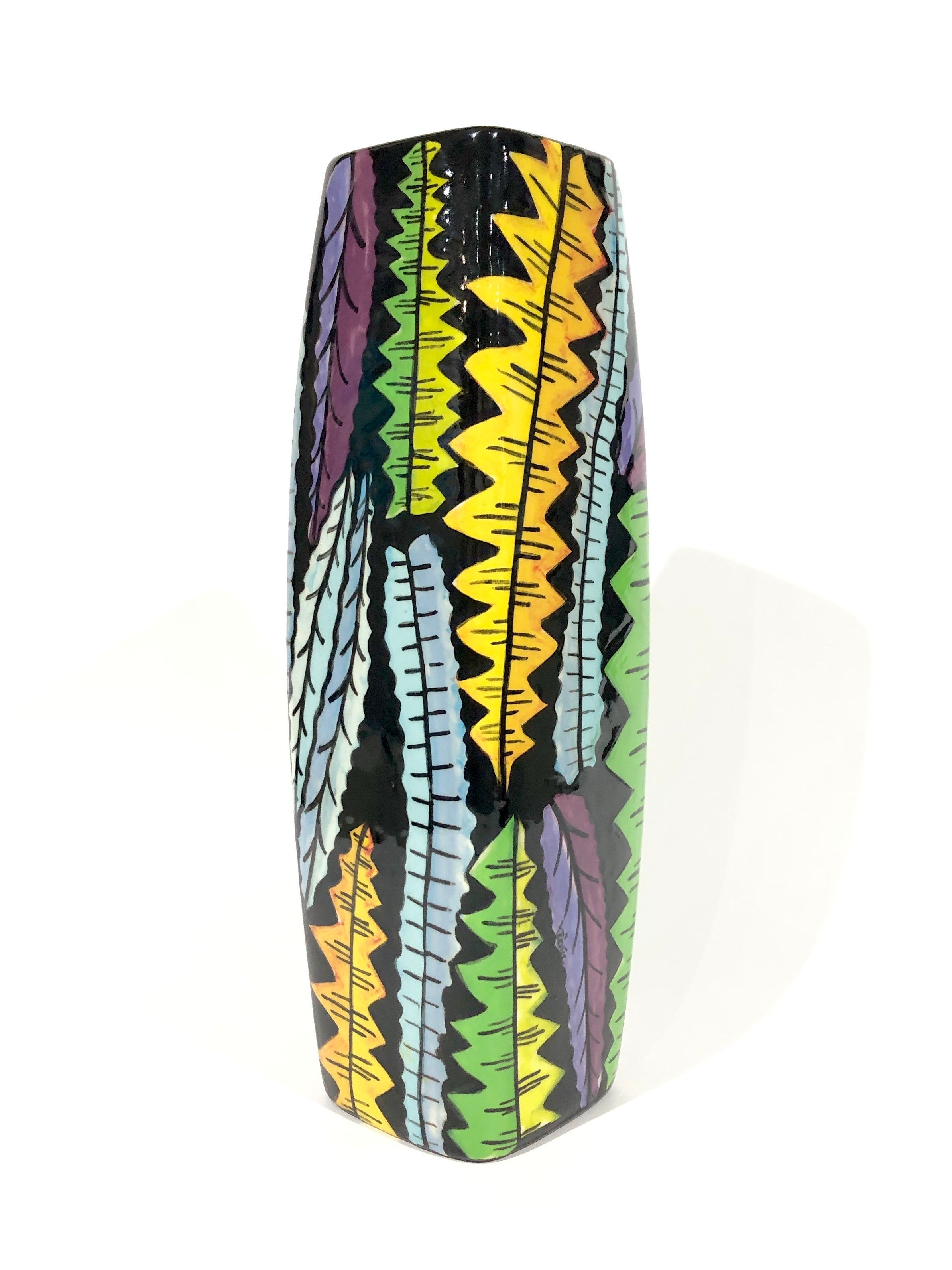 Rose Van Oyen Leafy Lane Vase Red Hill Gallery rose-van-oyen-leafy-lane-vase-red-hill-gallery