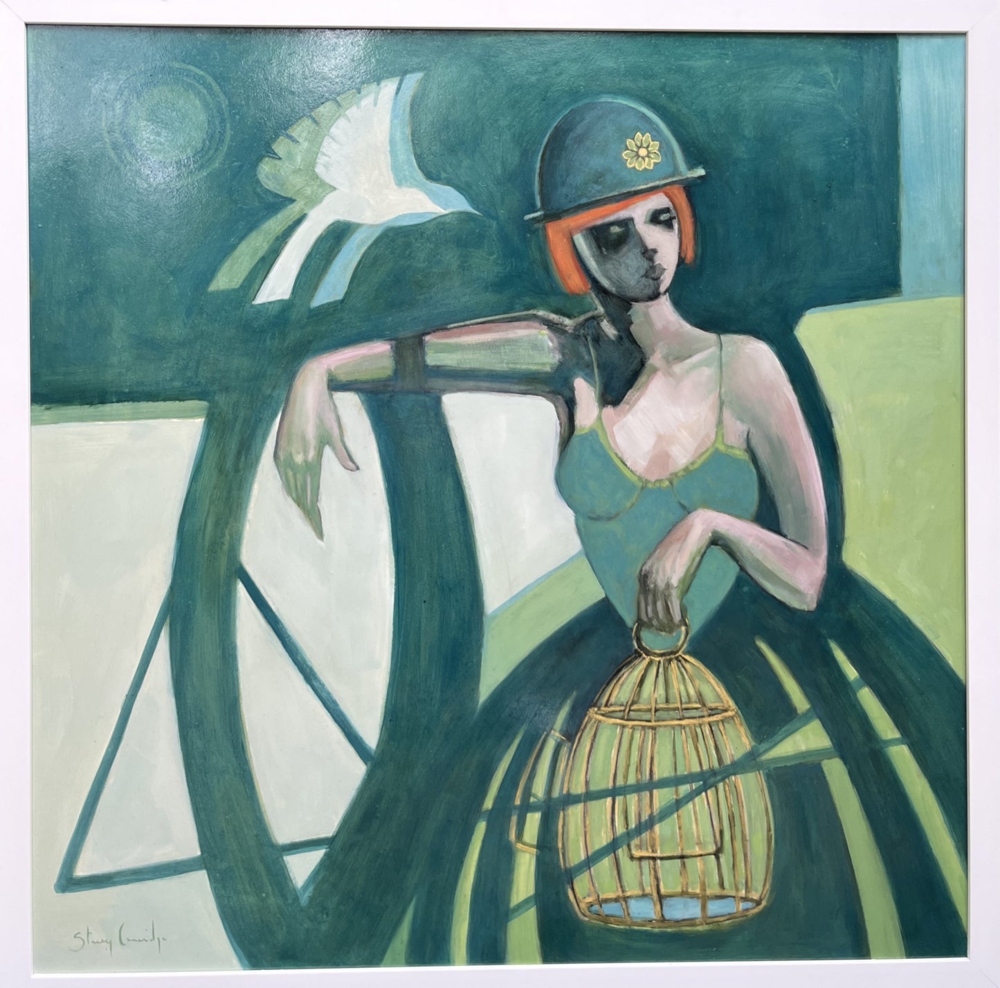 Stacey Conridge - Girl with a Gold Cage