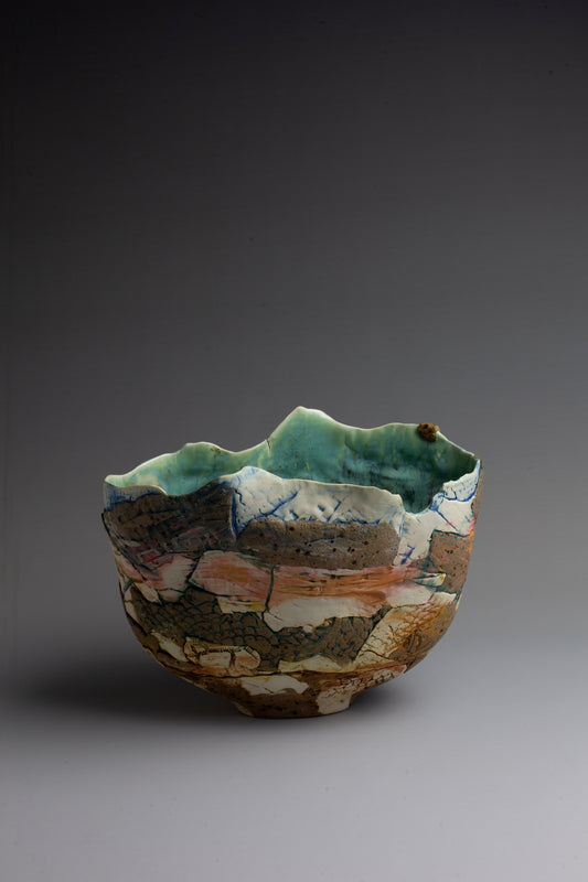 Stacey Morrison - Landscape Series - Kelp Forest ceramic