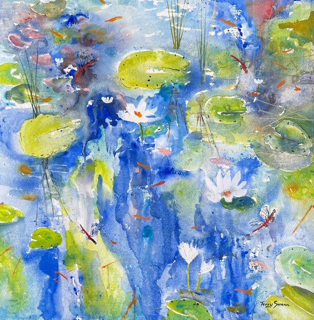 Terry Swann - Lily Pond, Arnhemland