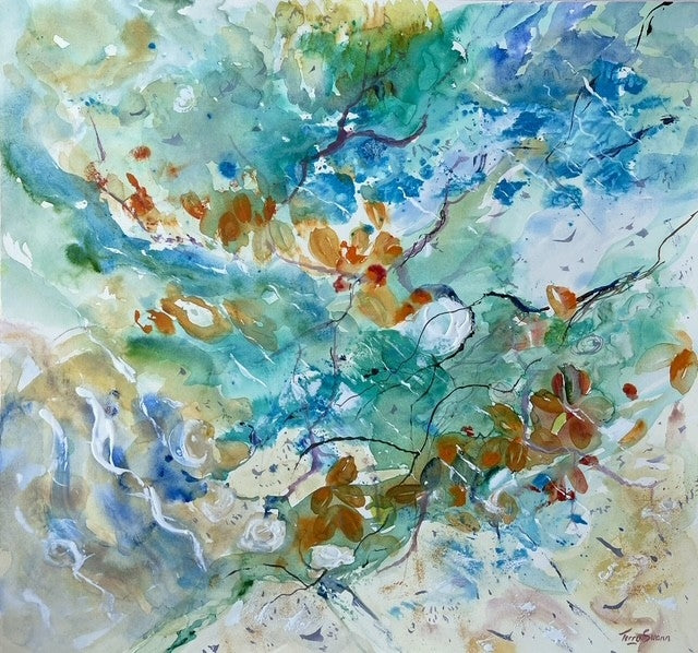 Terry Swann - Coastal Edge Low Tide