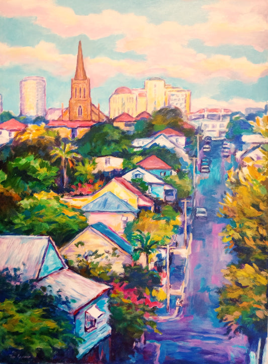 Tim Graham - Isaac Street Afternoon, Spring Hill