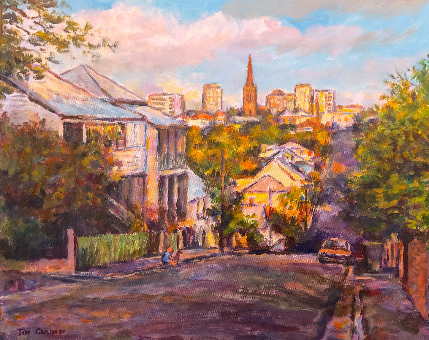 Tim Graham - Afternoon in Isaac St Spring Hill