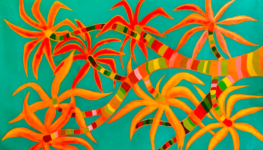 Tracey Lennon - Fluoro Pandanus