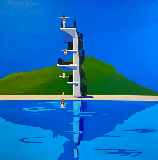 Tracey Lennon - Solo Diver, Centenary Pool