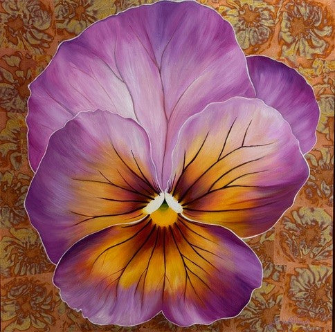 Julie Whitehead - Lilac Pansy