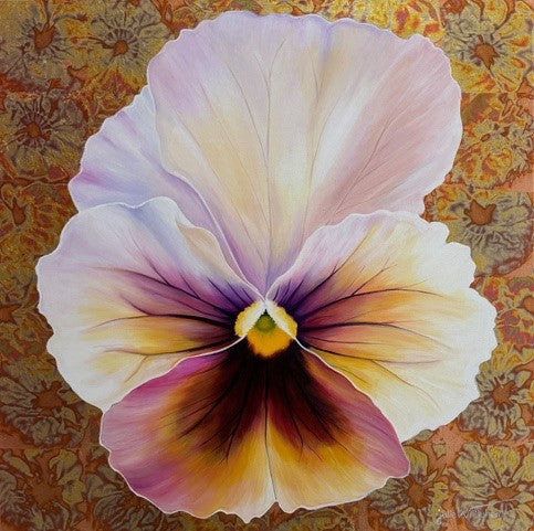 Julie Whitehead - Pastel Hue Pansy