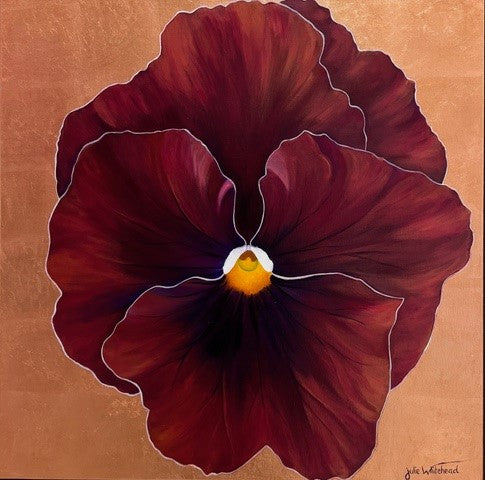 Julie Whitehead - Crimson Pansy