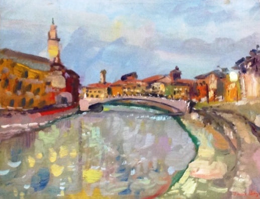 Jamie Boyd - The River Arno, Pisa Italy