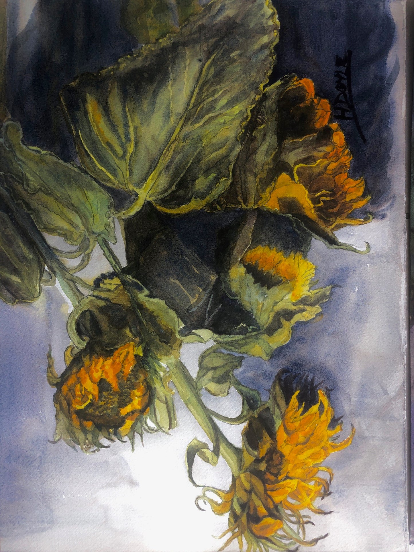 Hetty Doyle - Inspired by Van Gogh Sunflowers