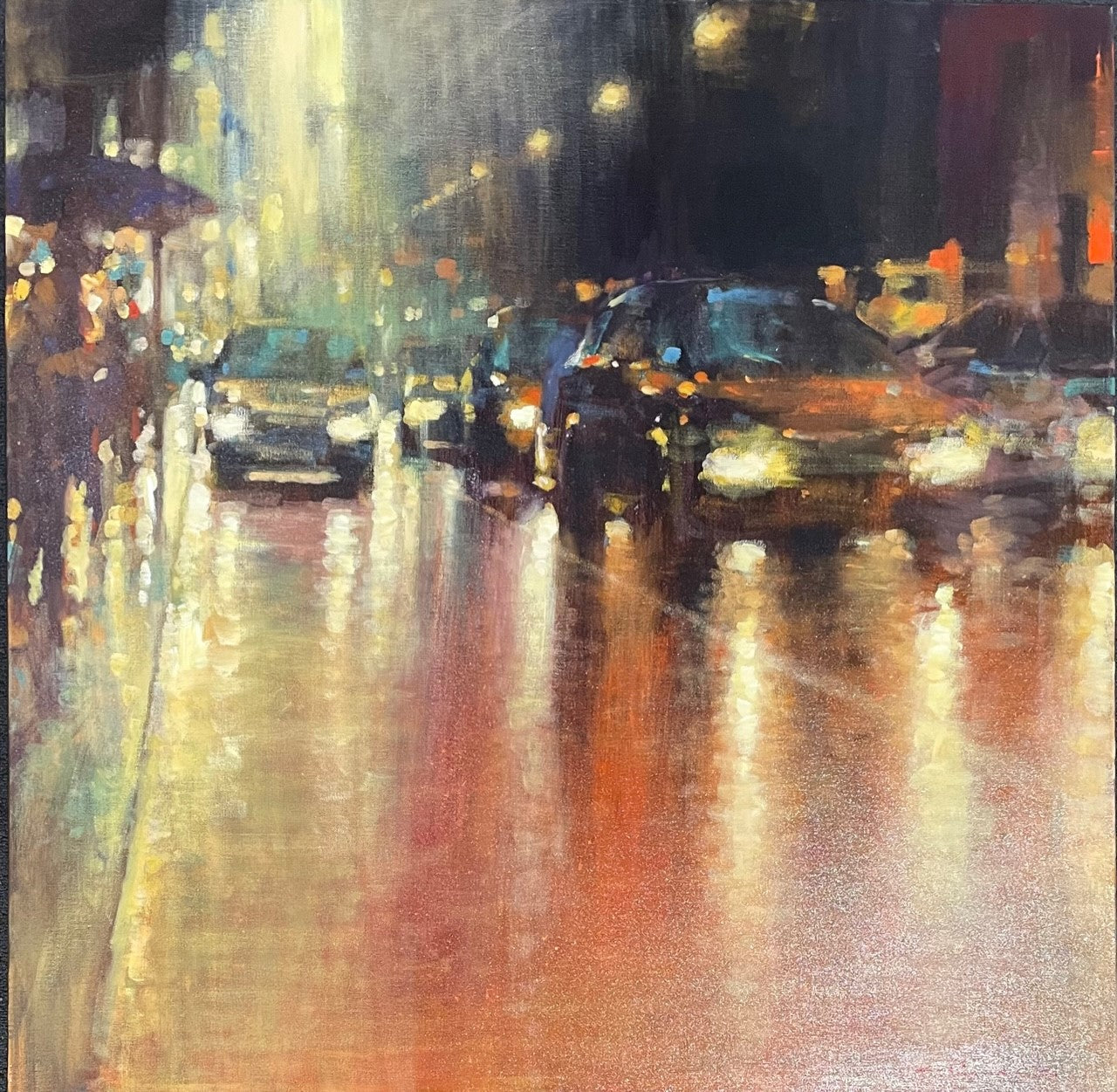 David Hinchliffe - Summer Rain on Edward Street