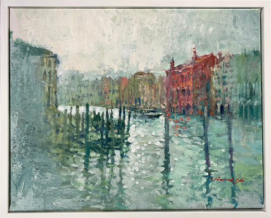 David Hinchliffe - Venice Melting in the Rain