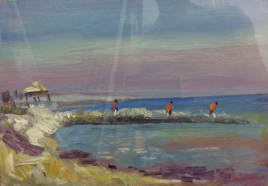 Jamie Boyd - Figures on the Beach, Pisa